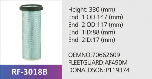 Фильтр воздушный A564