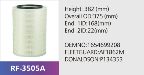 Фильтр воздушный RF-3505AB (1/4)