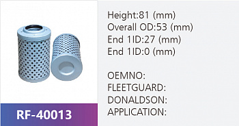 Фильтр гидравлический RF-40013 (1/)