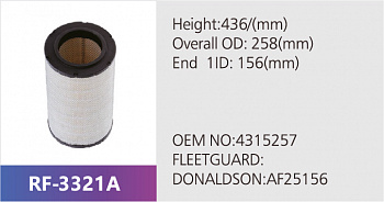 Фильтр воздушный RF-3321AB (1/)