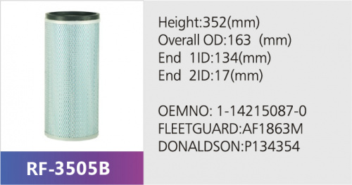 Фильтр воздушный RF-3505AB (1/4)