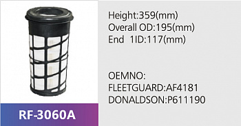 Фильтр воздушный RF-3060AB (1/9)